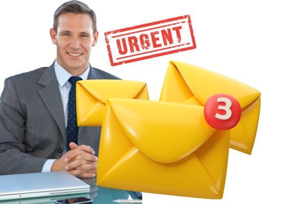 Fraude del CEO alerta phising correo falso
